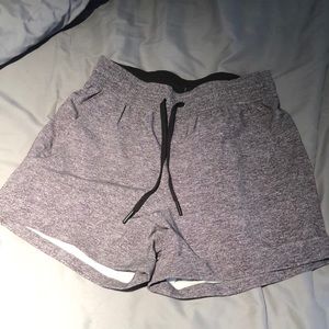 Lulu lemon grey shorts